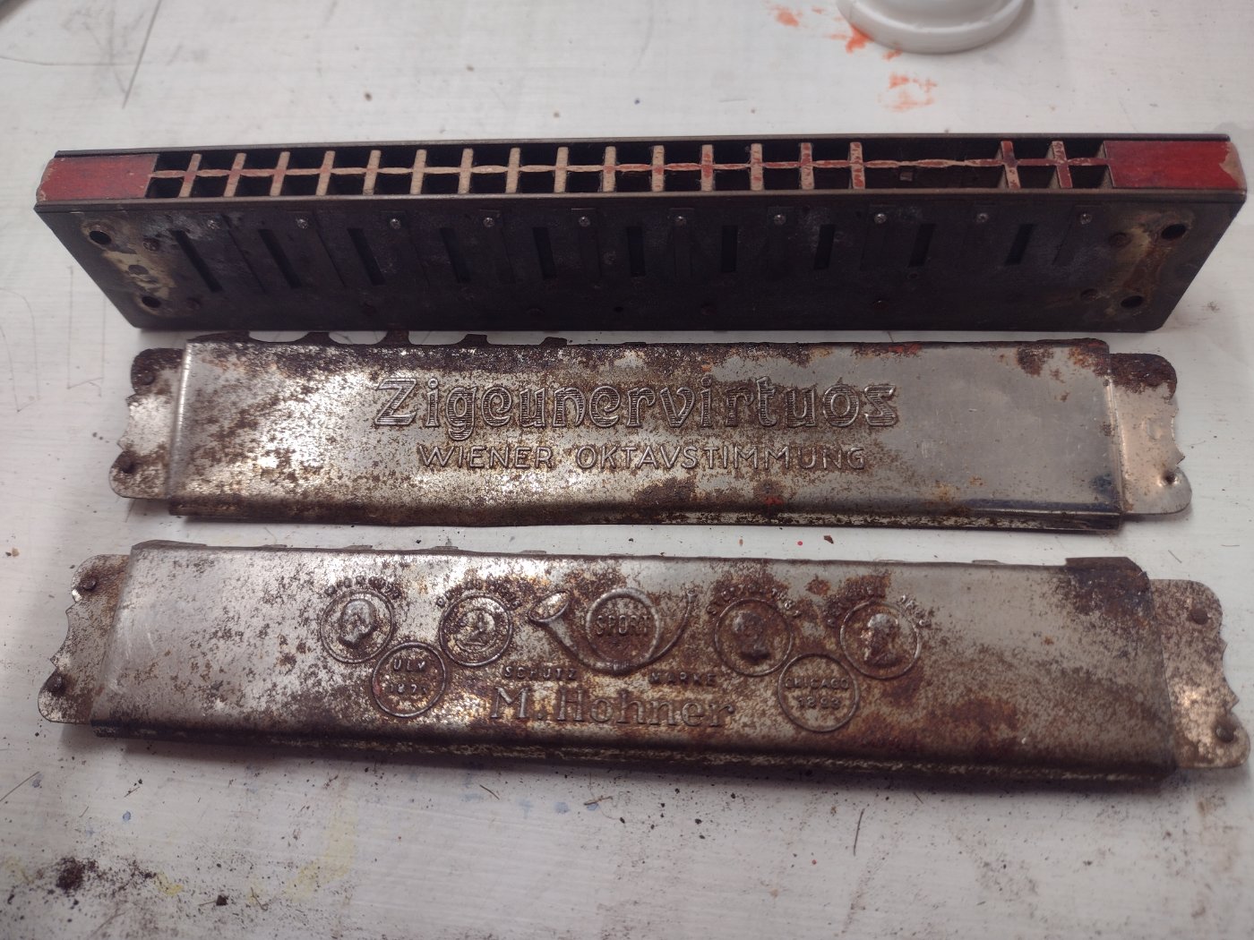 La photo du &quot;vieux hohner&quot; :)